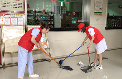 勞動暖心，共筑同心丨我院開展“全民清潔日”活動