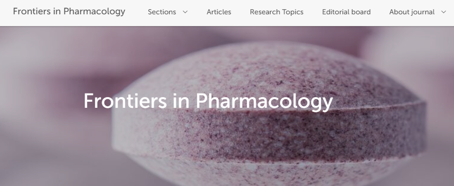 【論文】我院顧霄鵬、張宋歐等醫(yī)師參與撰寫的醫(yī)學論文在SCI期刊Front Pharmacol上發(fā)表